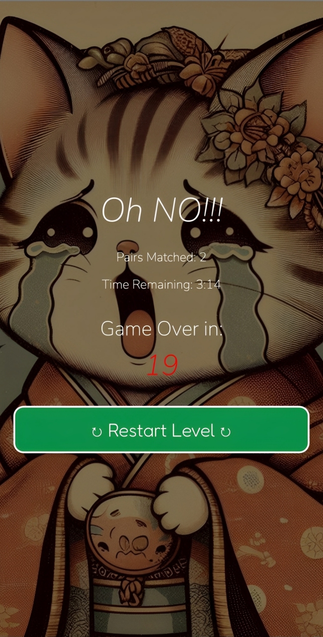 Game Over Screen